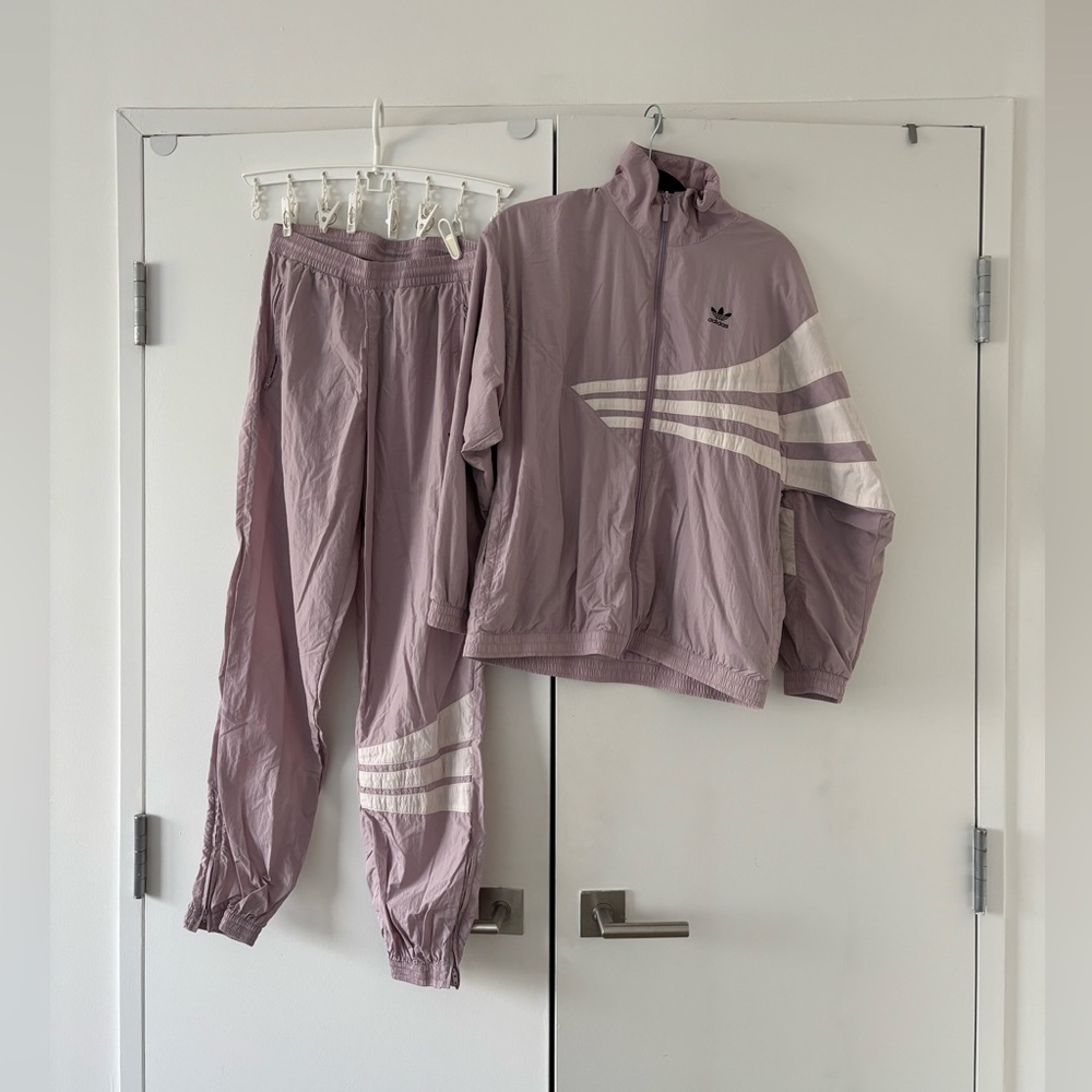 Adidas Women's Lavender Tracksuit